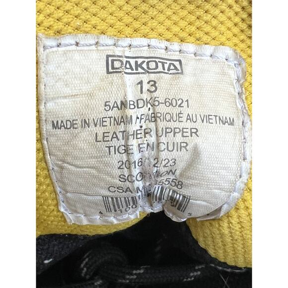 Dakota Work Boots 6\